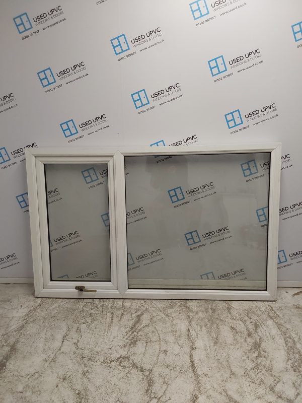 Used White Upvc Window 1600mm x 1005mm LW0002 - Image 2
