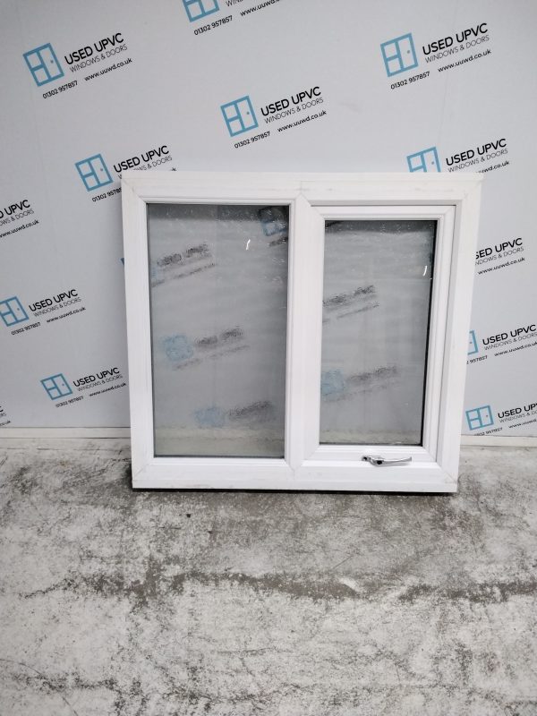 Used White Upvc Window 1105mm x 1045mm LW0041 - Image 2