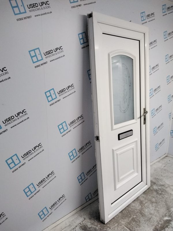 Used White Upvc Front Door 920mm x 2020mm 0077 - Image 6