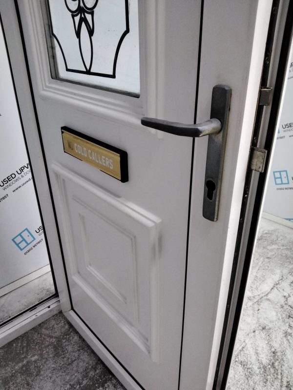 Used White Upvc Front Door 910mm x 2040mm 0149 - Image 6