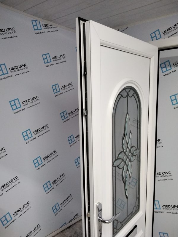 Used White Upvc Front Door 920mm x 2090mm 0155 - Image 4