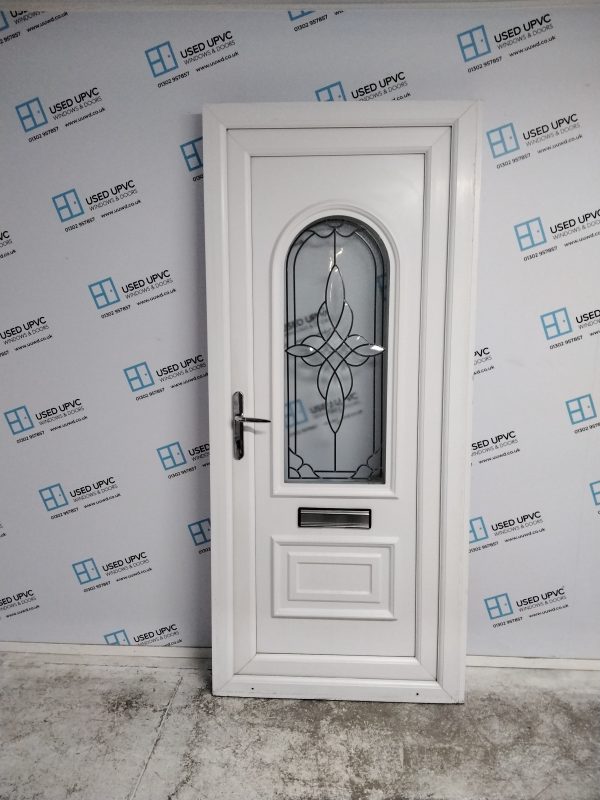 Used White Upvc Front Door 920mm x 2090mm 0155