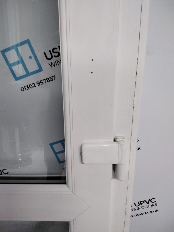 Used White Upvc Back Door 865mm x 2040mm 0162 - Image 7
