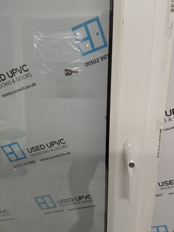 Used White Upvc Sliding Patio Doors 1695mm x 2175mm EA4 - Image 8