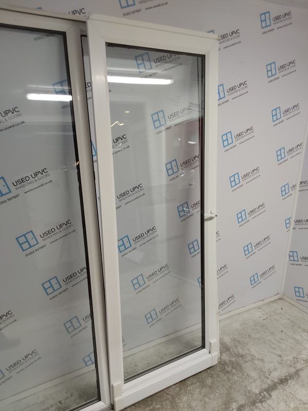 Used White Upvc Sliding Patio Doors 1695mm x 2175mm EA4 - Image 5