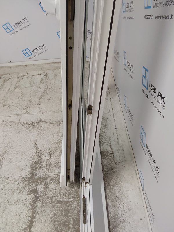 Used White Upvc Sliding Patio Doors 1695mm x 2175mm EA4 - Image 11