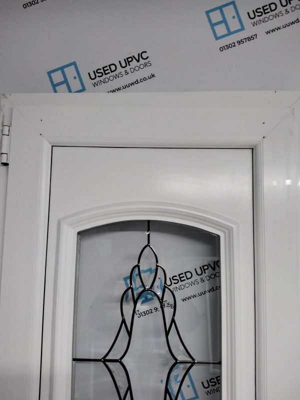 Used White Upvc Back Door 840mm x 2070mm 0188 - Image 6