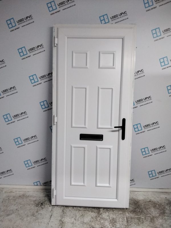 Used Anthracite Grey Upvc Front Door 905mm x 2060mm 0197 - Image 2
