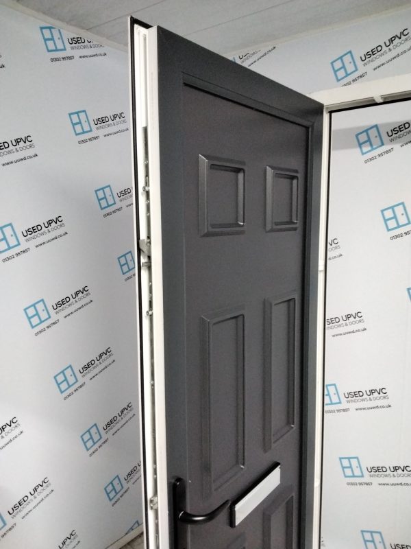 Used Anthracite Grey Upvc Front Door 905mm x 2060mm 0197 - Image 4