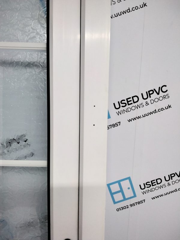 Used White Upvc Back Door 890mm x 2020mm 0198 - Image 8