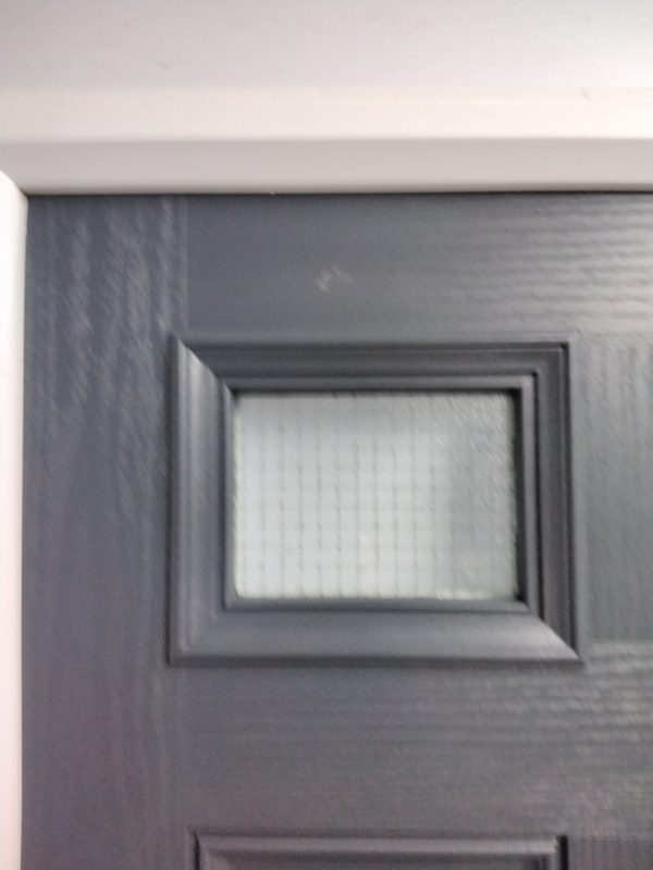 Used Anthracite Grey Composite Front Door 915mm x 1950mm 0218 - Image 7