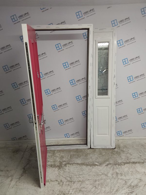 Brand New Pink Composite Front Door And Side 1335mm x 2080mm ND11 - Image 3