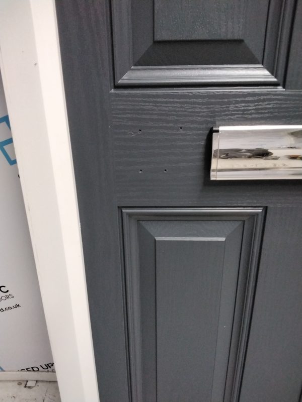 Used Anthracite Grey Composite Front Door 830mm x 2000mm 0067 - Image 7