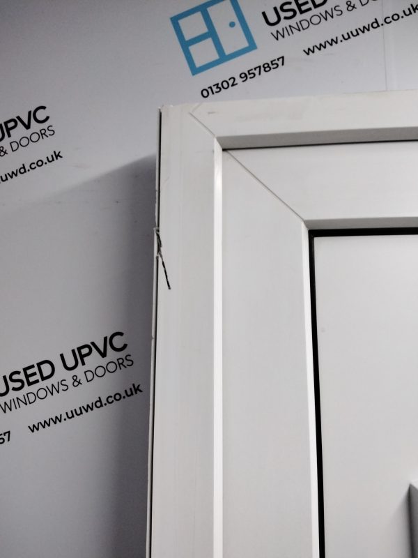 Used White Upvc Front Door 980mm x 2070mm 0243 - Image 6
