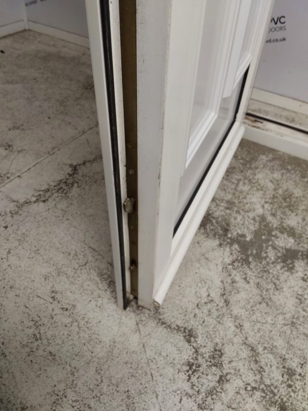 Used White Upvc Back Door 835mm x 2035mm (reduce to 815mm) 0257 - Image 5
