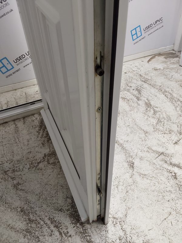 Used White Upvc Back Door 845mm x 2030mm (reduce to 830mm) 0269 - Image 5