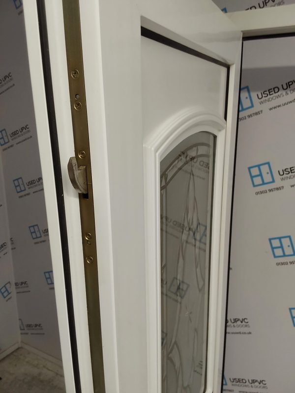 Used White Upvc Front Door 860mm x 2025mm 0270 - Image 5