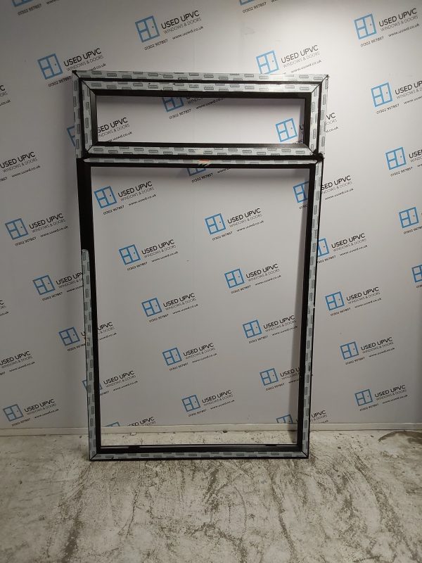 Brand New Black Upvc Window Frame (unglazed)1220mm x 2025mm C5006