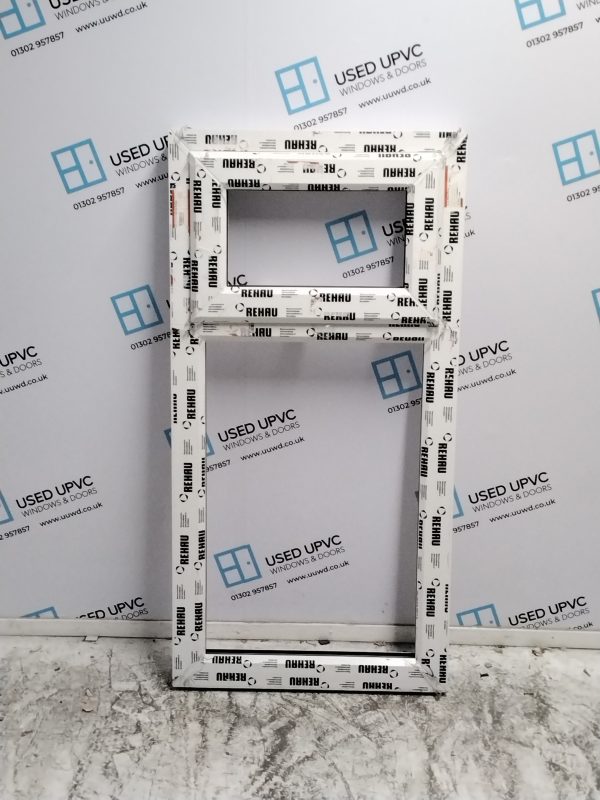 Brand New White Upvc Window (Unglazed) 610mm x 1210mm C5023