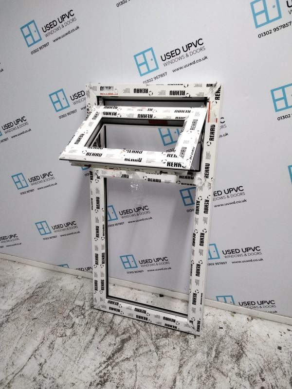 Brand New White Upvc Window (Unglazed) 610mm x 1210mm C5023 - Image 3