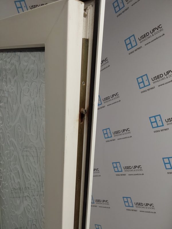 Used White Upvc French Doors 1265mm x 2020mm (reduce to 1225mm) EA3 - Image 5