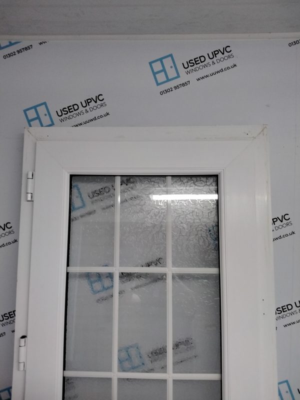 Used White Upvc Back Door 850mm x 2070mm 0276 - Image 8