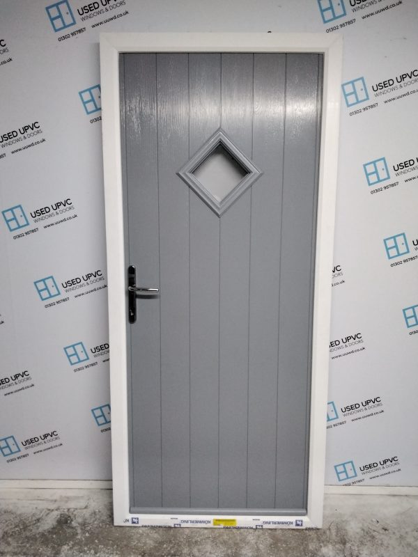 Brand New Grey Composite Door 915mm x 2035mm ND44
