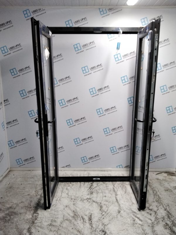 Brand New Anthracite Grey Upvc French Doors 1185mm x 2060mm EA12 - Image 3