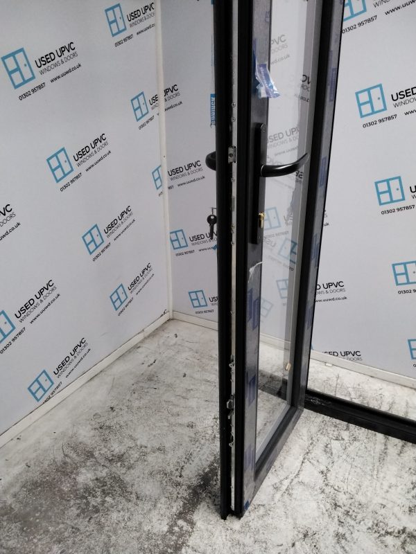 Brand New Anthracite Grey Upvc French Doors 1185mm x 2060mm EA12 - Image 5