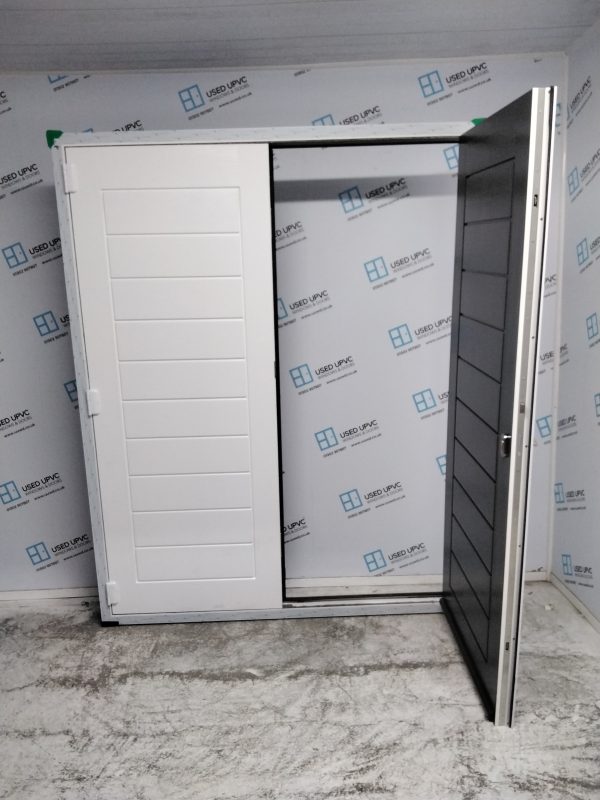 Brand New Anthracite Grey Composite French Doors 1600mm x 2030mm EA9 - Image 5