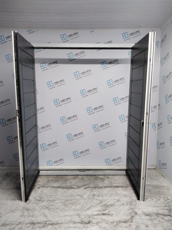 Brand New Anthracite Grey Composite French Doors 1600mm x 2030mm EA9 - Image 6