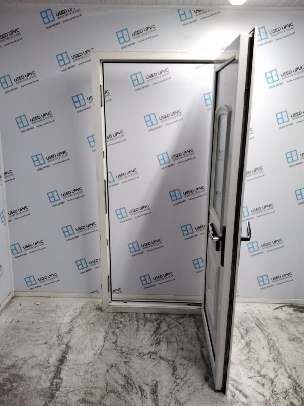 Used White Upvc Front Door 925mm x 2040mm 0006 - Image 3