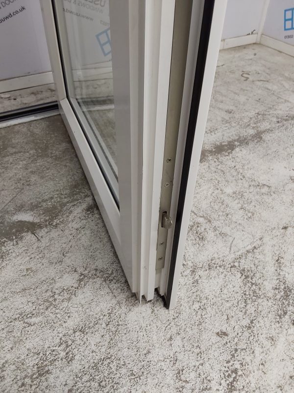 Used White Upvc Back Door 880mm x 2075mm (reduce to 865mm) 0026 - Image 6