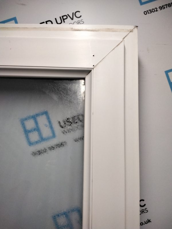 Used White Upvc Back Door 880mm x 2070mm 0248 - Image 7