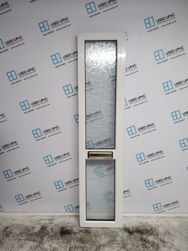 Used White Upvc Side Panel 470mm x 2040mm SP008