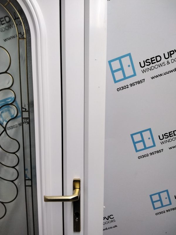 Used White Upvc Front Door 875mm x 2060mm 0328 - Image 6