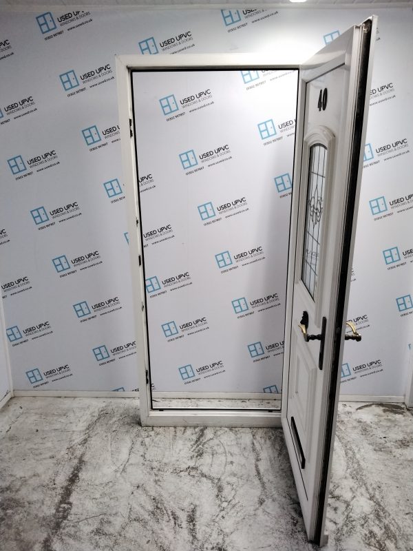Used White Upvc Front Door 930mm x 2065mm 0334 - Image 3
