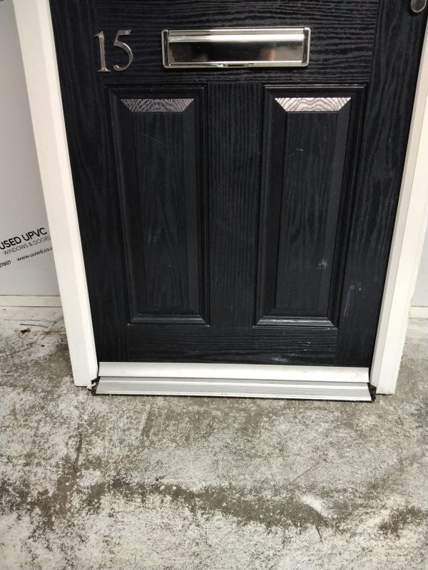 Used Dark Blue Composite Front Door 900mm x 2010mm 0356 - Image 7
