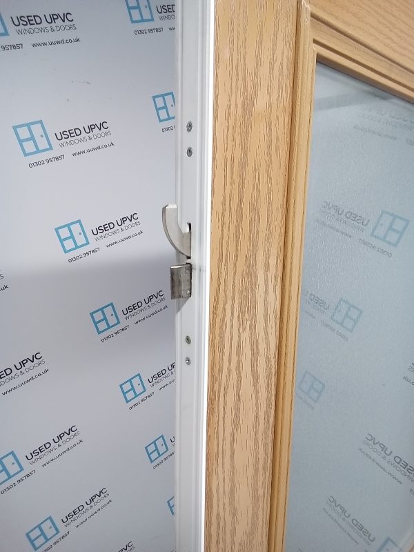 Used Oak Composite Front Door 920mm x 2010mm 0355 - Image 4