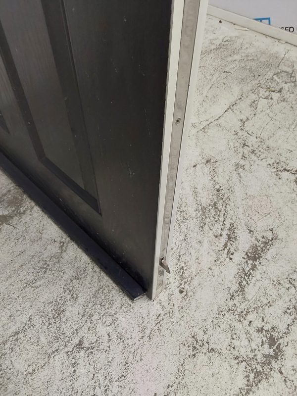 Used Black Composite Front Door 995mm x 2040mm 0222 - Image 7
