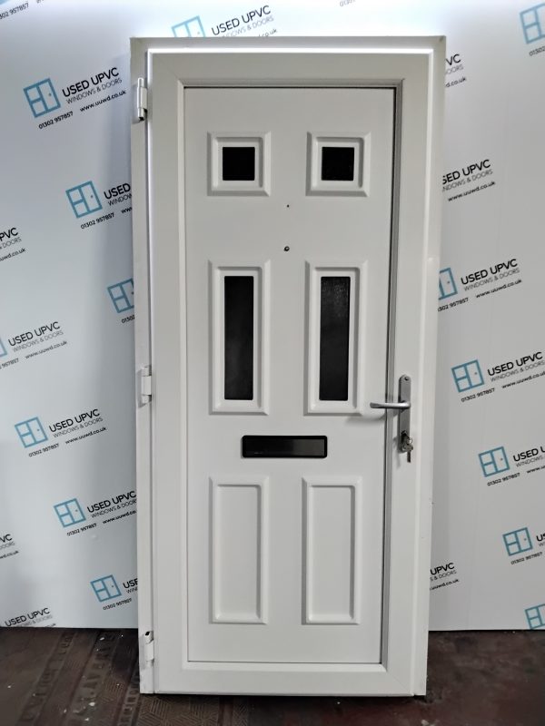 Used Anthracite Grey Upvc Front Door 930mm x 2045mm 0164 - Image 2