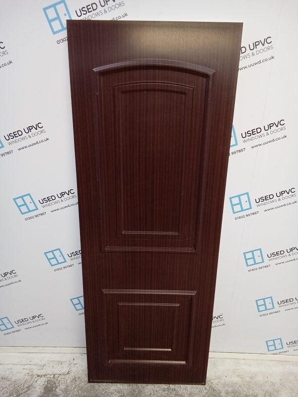 Used Woodgrain Upvc Back Door panel 665mm x 1800mm x 24mm UDP0007