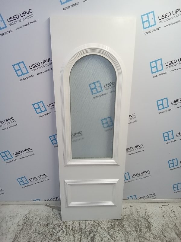 Used White Upvc Back Door Panel 600mm x 1790mm x 28mm UDP0014 - Image 2