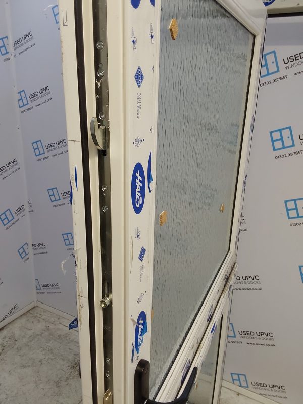 Brand New White Upvc Back Barn Door 1085mm x 2020mm ND23 - Image 5