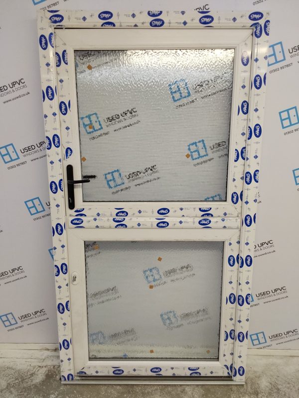Brand New White Upvc Back Barn Door 1085mm x 2020mm ND23 - Image 2
