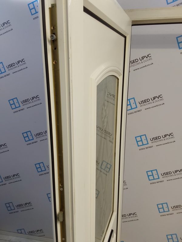 Used White Upvc Front Door 955mm x 2095mm 0047 - Image 6