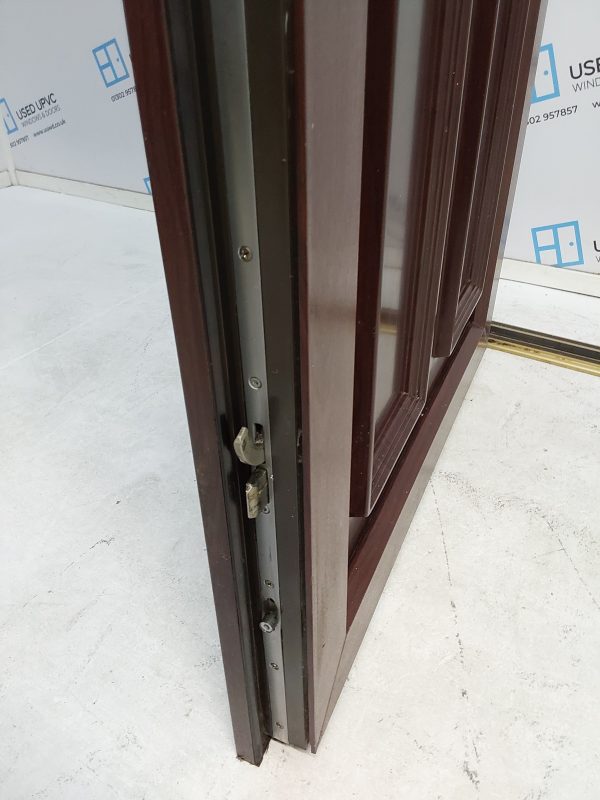 Used Rosewood Upvc Front Door 895mm x 2005mm 0162 - Image 6