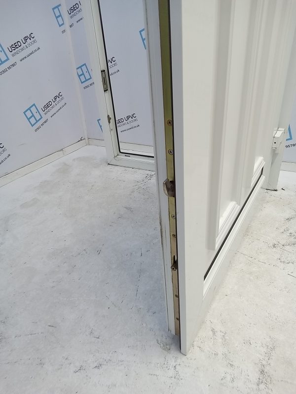 Used White Upvc Front Door 905mm x 2045mm 0422 - Image 6
