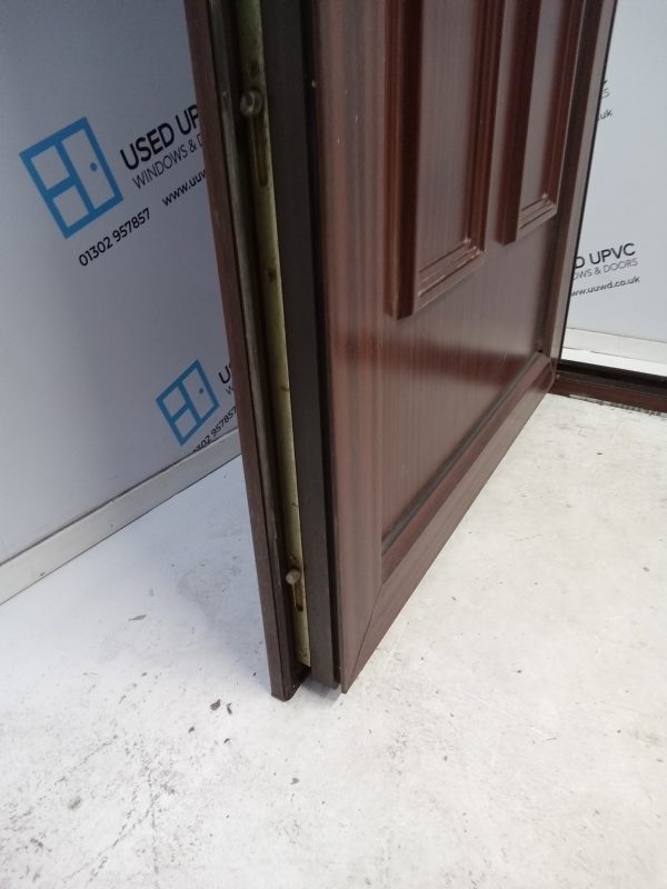 Used Woodgrain Upvc Back Door 900mm x 2090mm 0442 - Image 6