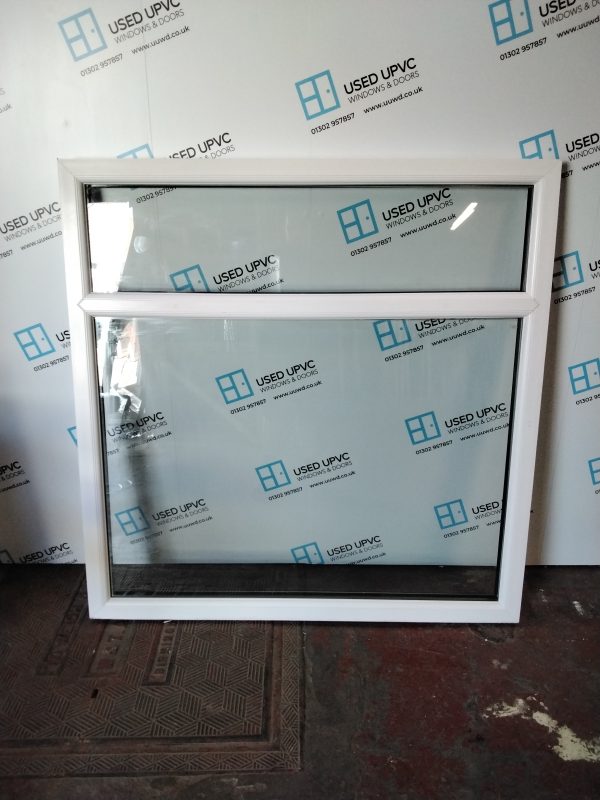 Used White Upvc Window 1280mm x 1300mm LW0001 - Image 2